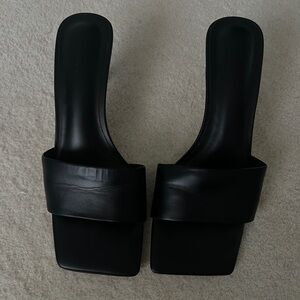 Tony Bianco Leather Mules - Size 8